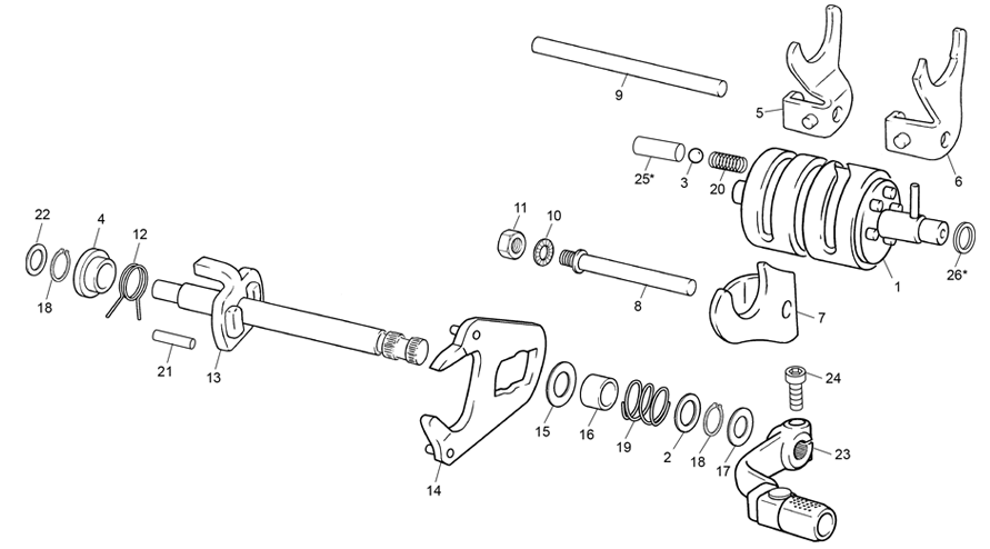 GEAR SELECTOR GROUP