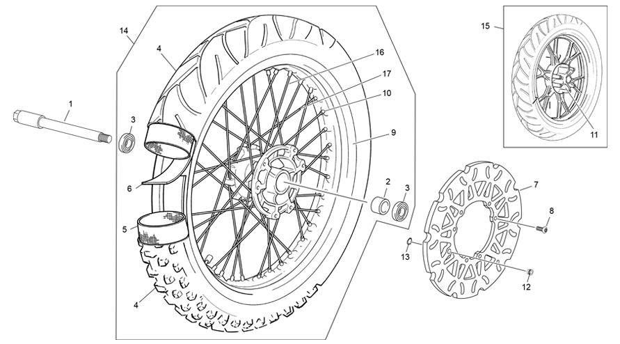 FRONT WHEEL