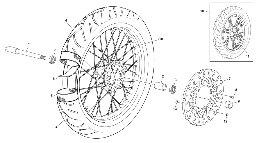 FRONT WHEEL