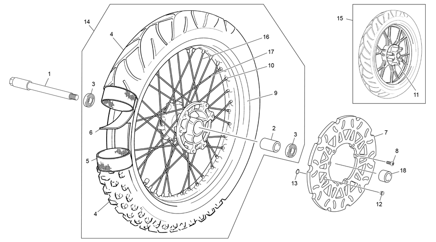 FRONT WHEEL