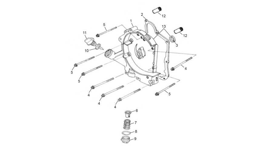 LATERAL CRANKCASE
