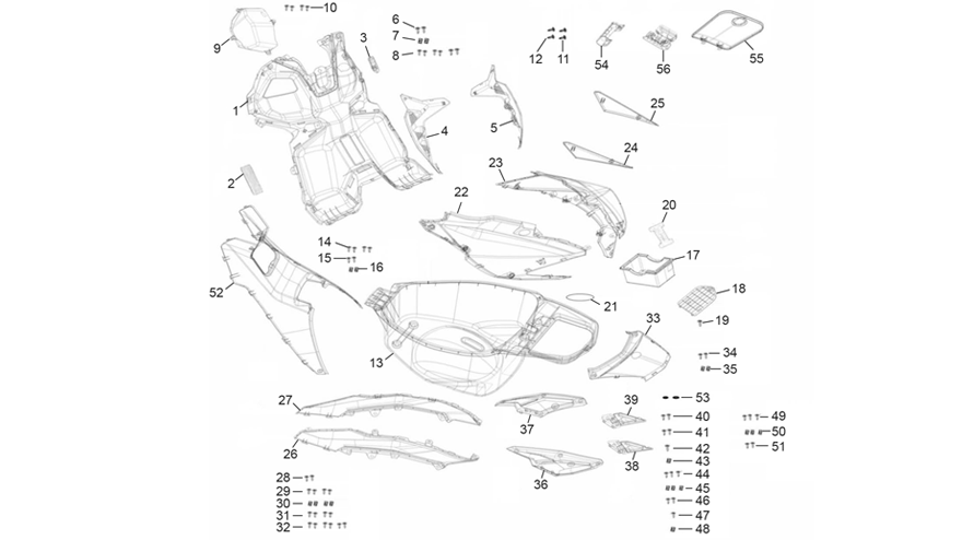 BOX LUGGAGE ASSY