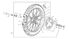 10 - FRONT WHEEL