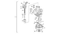 18 - CARBURETOR  KEIHIN PWK 36