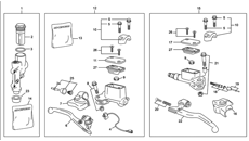 8 - MASTER CYLINDER FRONT-REAR CALIPER