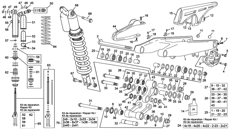 3 - REAR SHOCK - SWINGARM