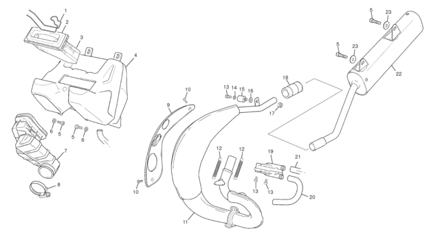 4 - AIRBOX - EXHAUST SYSTEM