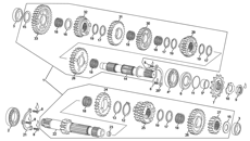 19 - GEAR SET FROM FRAME #000133