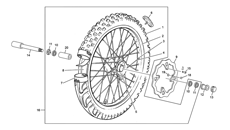 10 - FRONT WHEEL