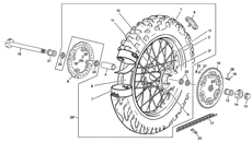 12 - REAR WHEEL