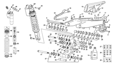 3 - REAR SHOCK - SWINGARM