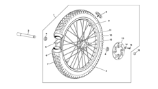 6 - FRONT WHEEL