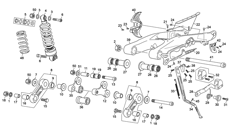 3 - REAR SHOCK - SWINGARM