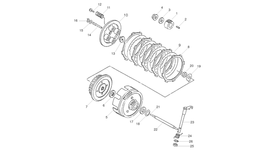 32 - CLUTCH 125CC