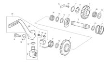 11 - KICKSTARTER ASSEMBLY