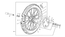 10 - FRONT WHEEL
