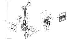 19 - CARBURETOR DELLHORTO