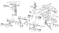 3 - REAR SHOCK - SWINGARM