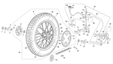 7 - REAR WHEEL WITH BRAKTEC SYSTEM