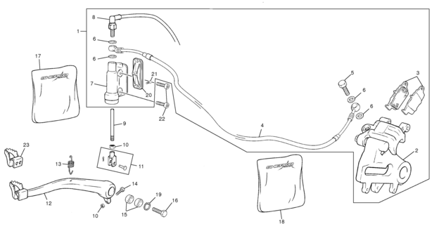 4 - REAR BRAKE