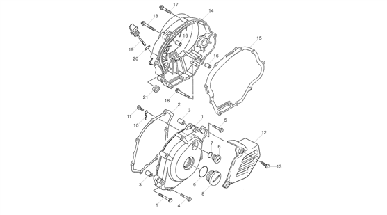 29 - LATERAL CRANKCASE 125CC