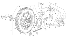 8 - REAR WHEEL WITH BRAKTEC SYSTEM
