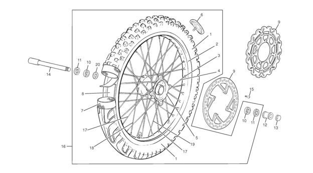 8 - FRONT WHEEL