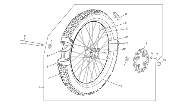 12 - FRONT WHEEL