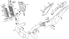 4 - RADIATOR - EXHAUST SYSTEM