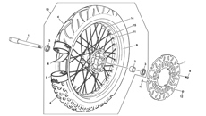 8 - FRONT WHEEL