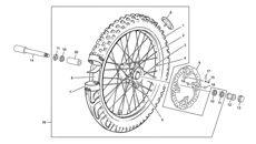 11 - FRONT WHEEL