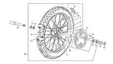 10 - FRONT WHEEL