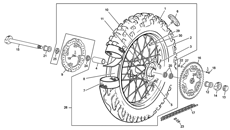 11 - REAR WHEEL