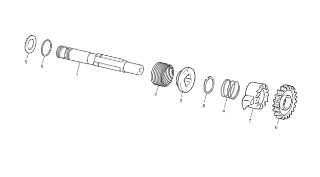 15 - KICKSTARTER ASSEMBLY
