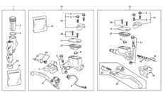 8 - MASTER CYLINDER FRONT-REAR CALIPER