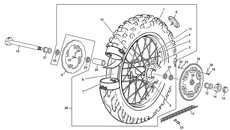 12 - REAR WHEEL