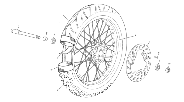 8 - FRONT WHEEL