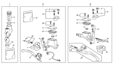 8 - MASTER CYLINDER FRONT-REAR CALIPER