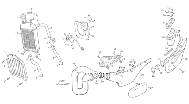 4 - AIRBOX - EXHAUST SYSTEM
