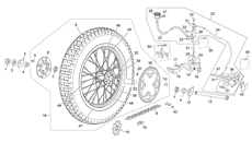 7 - REAR WHEEL WITH BRAKTEC SYSTEM