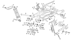 3 - REAR SHOCK - SWINGARM