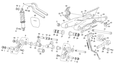 3 - REAR SHOCK - SWINGARM