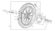10 - FRONT WHEEL