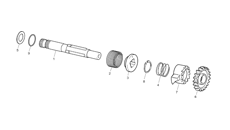14 - KICKSTARTER ASSEMBLY
