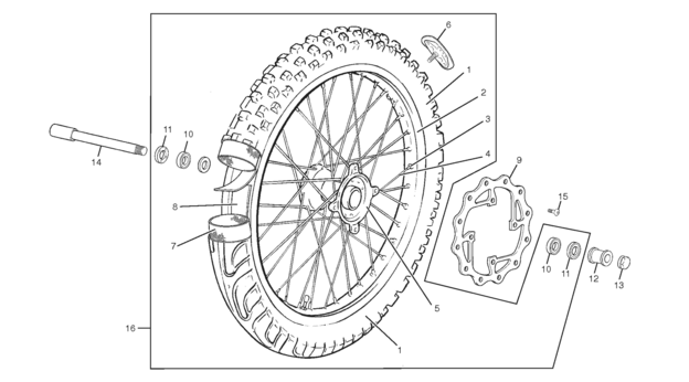 8 - FRONT WHEEL