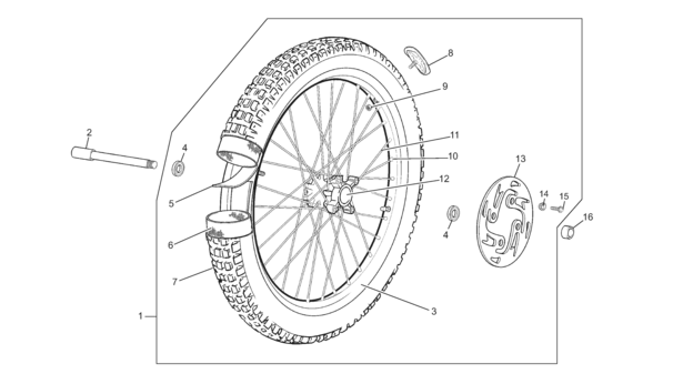 6 - FRONT WHEEL