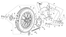 19 - REAR WHEEL WITH BRAKTEC SYSTEM