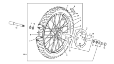 10 - FRONT WHEEL