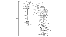 19 - CARBURETOR  KEIHIN PWK 36