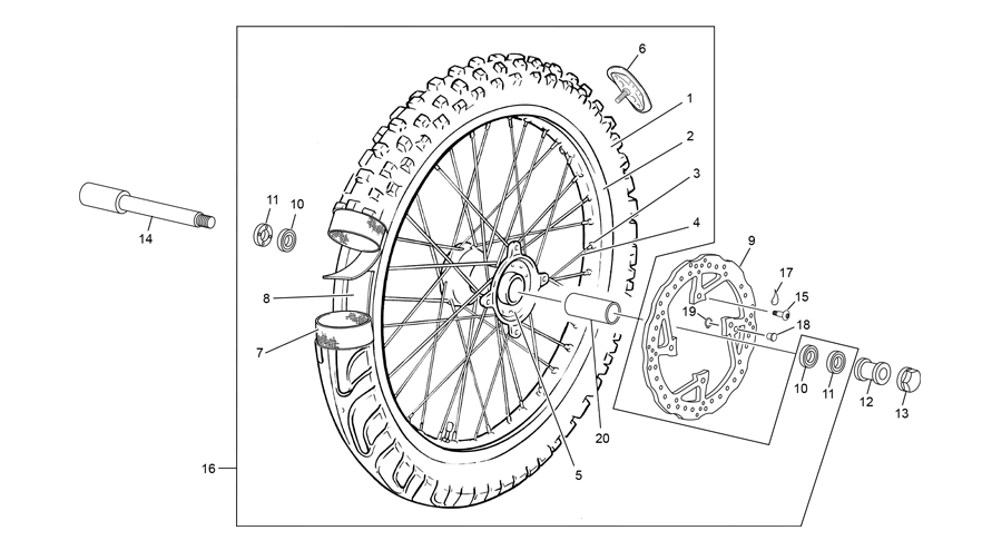 FRONT WHEEL